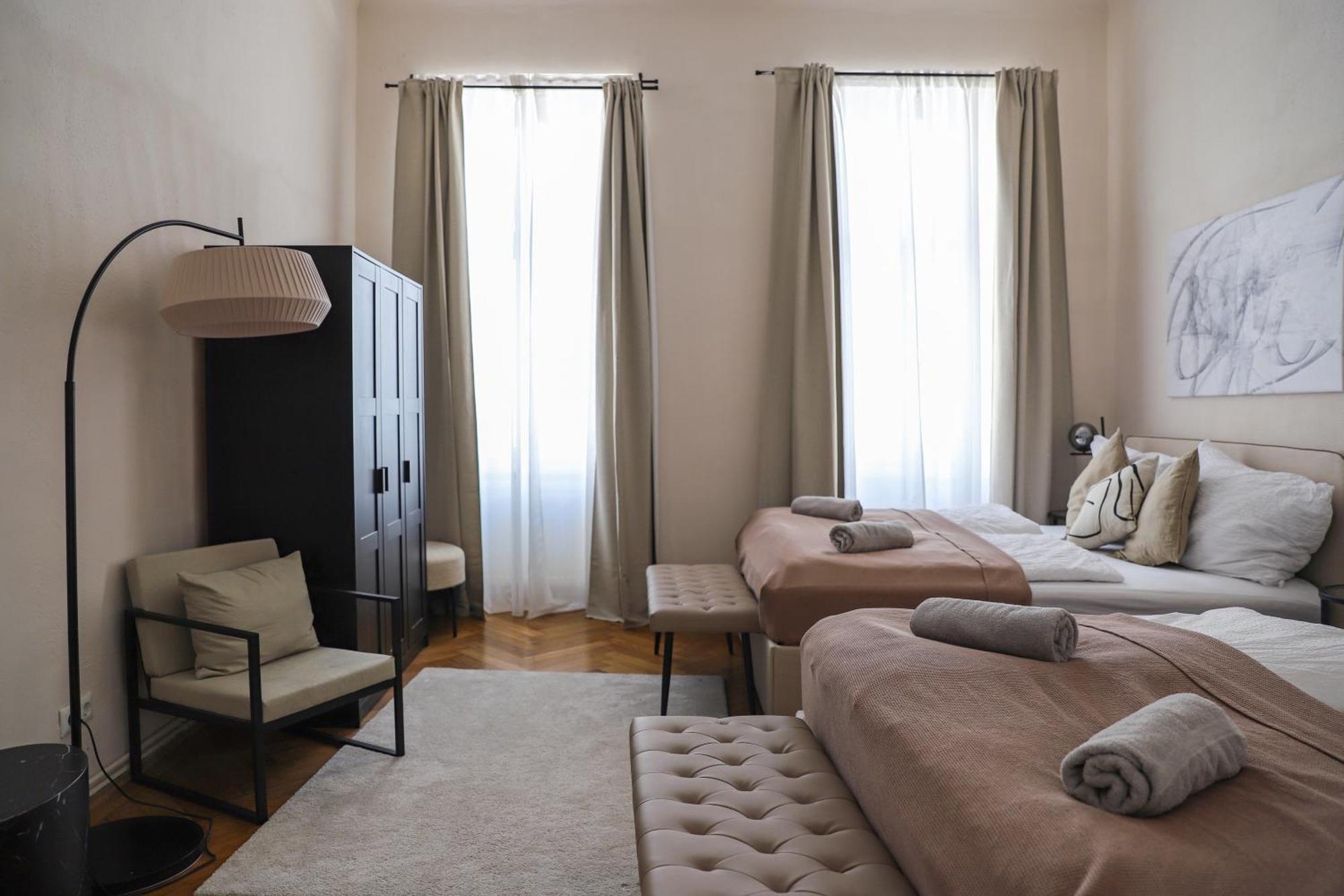 Spacious Apartment, 3 Min To U6 Metro 비엔나 외부 사진