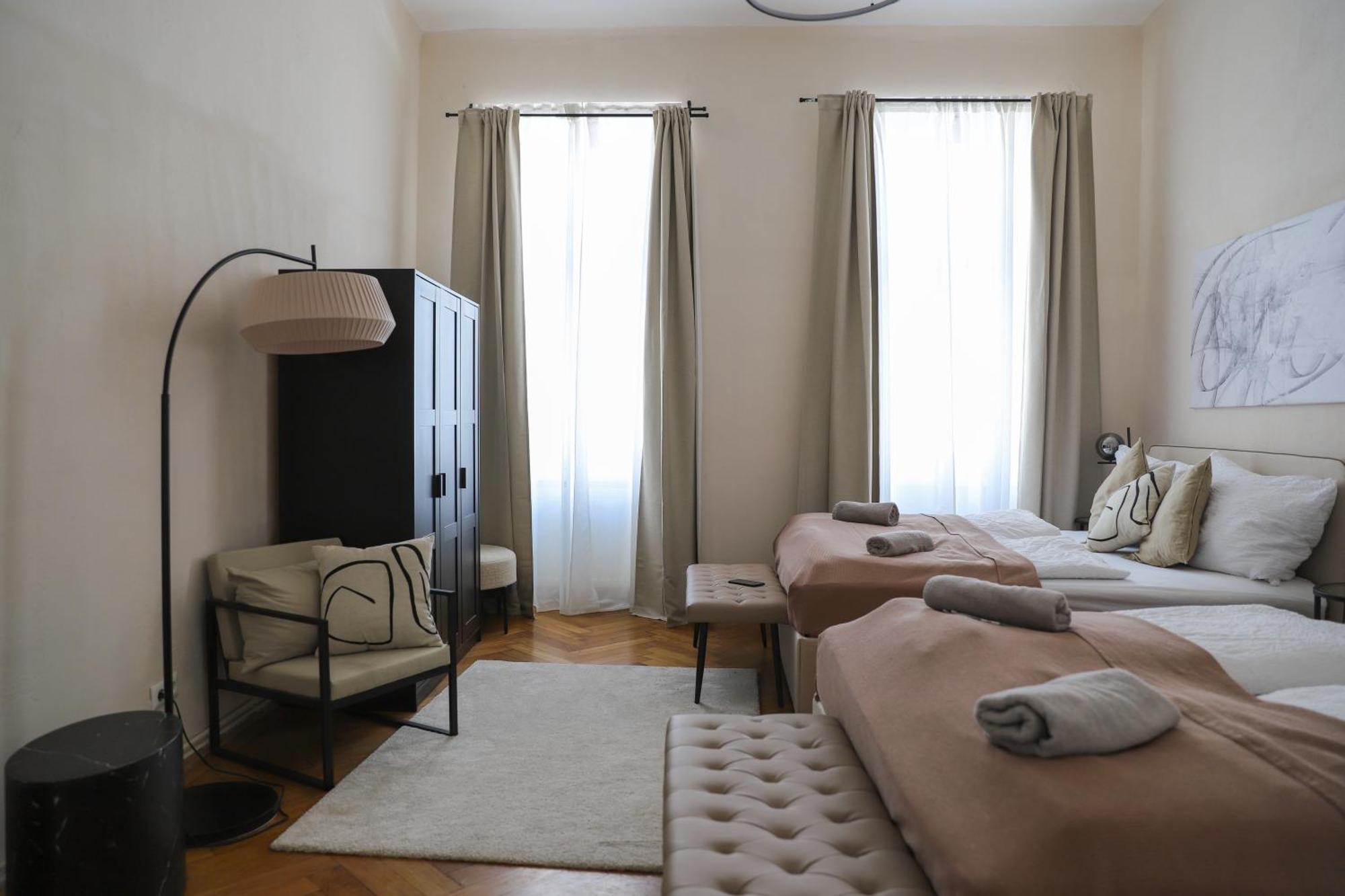 Spacious Apartment, 3 Min To U6 Metro 비엔나 외부 사진